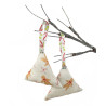 Chrstmas Scented Tree Decorations - Gingerbread, Candy Canes & Bows
