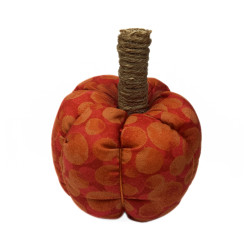 Red & Rust Scented Fabric Pumpkin