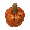 Copper Metallic Scented Fabric Pumpkin