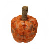 Copper Metallic Scented Fabric Pumpkin