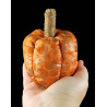 Copper Metallic Scented Fabric Pumpkin