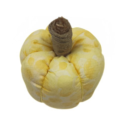 Lemon Yellow Scented Fabric Pumpkin