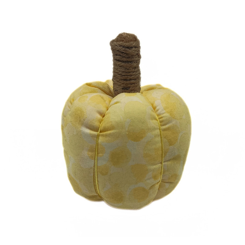 Lemon Yellow Scented Fabric Pumpkin
