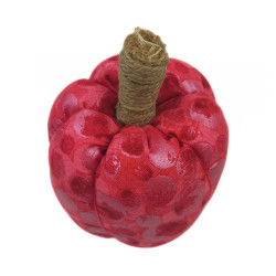 Pearlescent Red Scented Fabric Pumpkin
