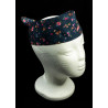 Midnight Meadow Floral Self Tie Headband