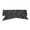 Black & White Paw Print Self Tie Headband
