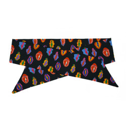 Black Vajayjay Self Tie Headband