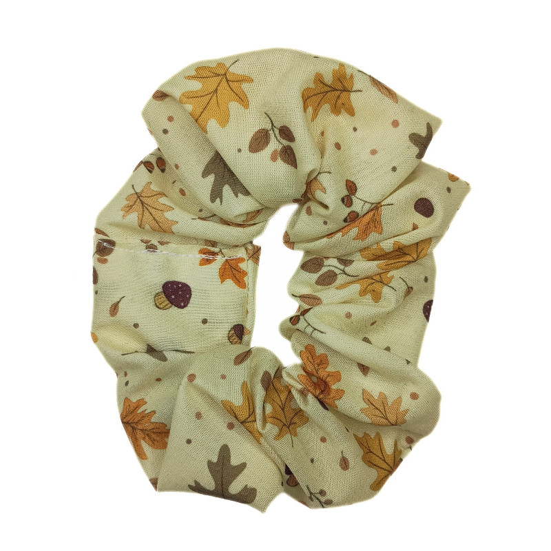 Autumn Confetti Scrunchie