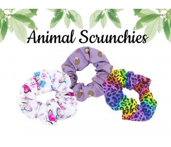 Animal Scrunchies