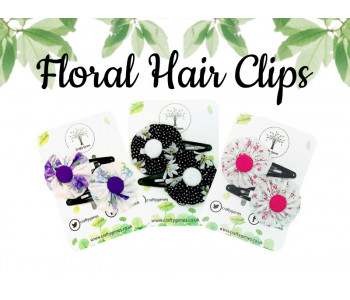 Floral Hairclips