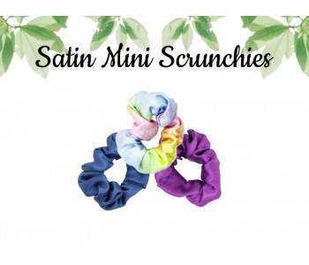 Satin Mini Scrunchies