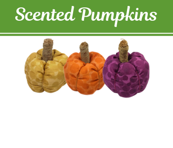 Scented Fabric Pumpkins